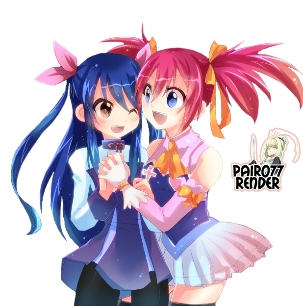 Wendy And Chelia Render Fairy Tail By Pairo77 On Deviantart