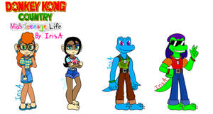 Donkey Kong Country Mia Teenage Life