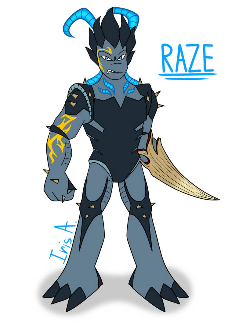 Raze The Cute Killier by IrisAcevesAndFriends on DeviantArt