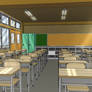 Front of classroom fully rendered