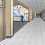 Lunchroom hallway
