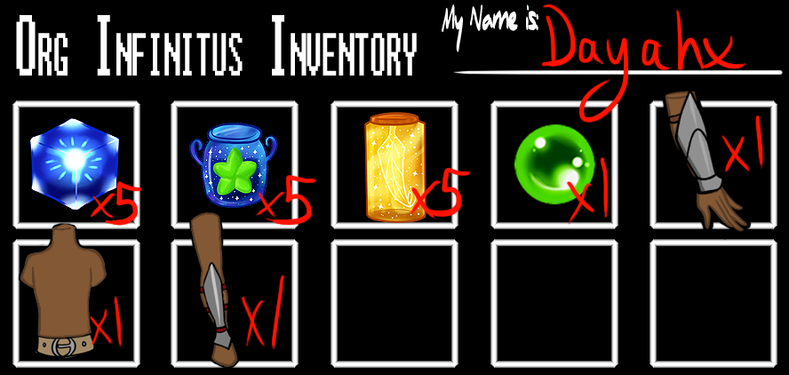 Dayahx Inventory