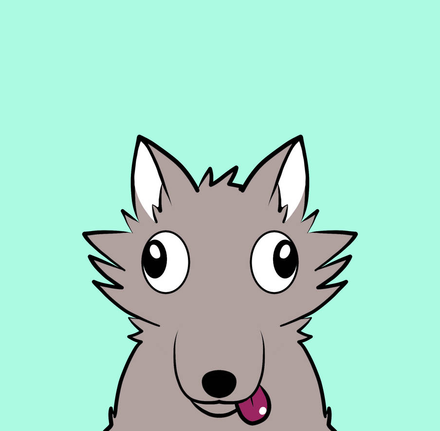 Derp Wolf by Long-Waffles on DeviantArt