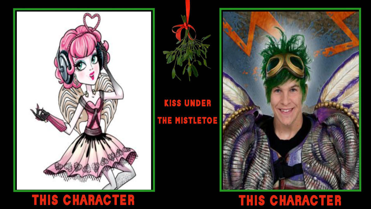Mistletoe Kiss Meme Template by TristanHartup on DeviantArt