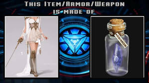 White Dress Armor Is Made Of Vibranium (ACL Ver.)