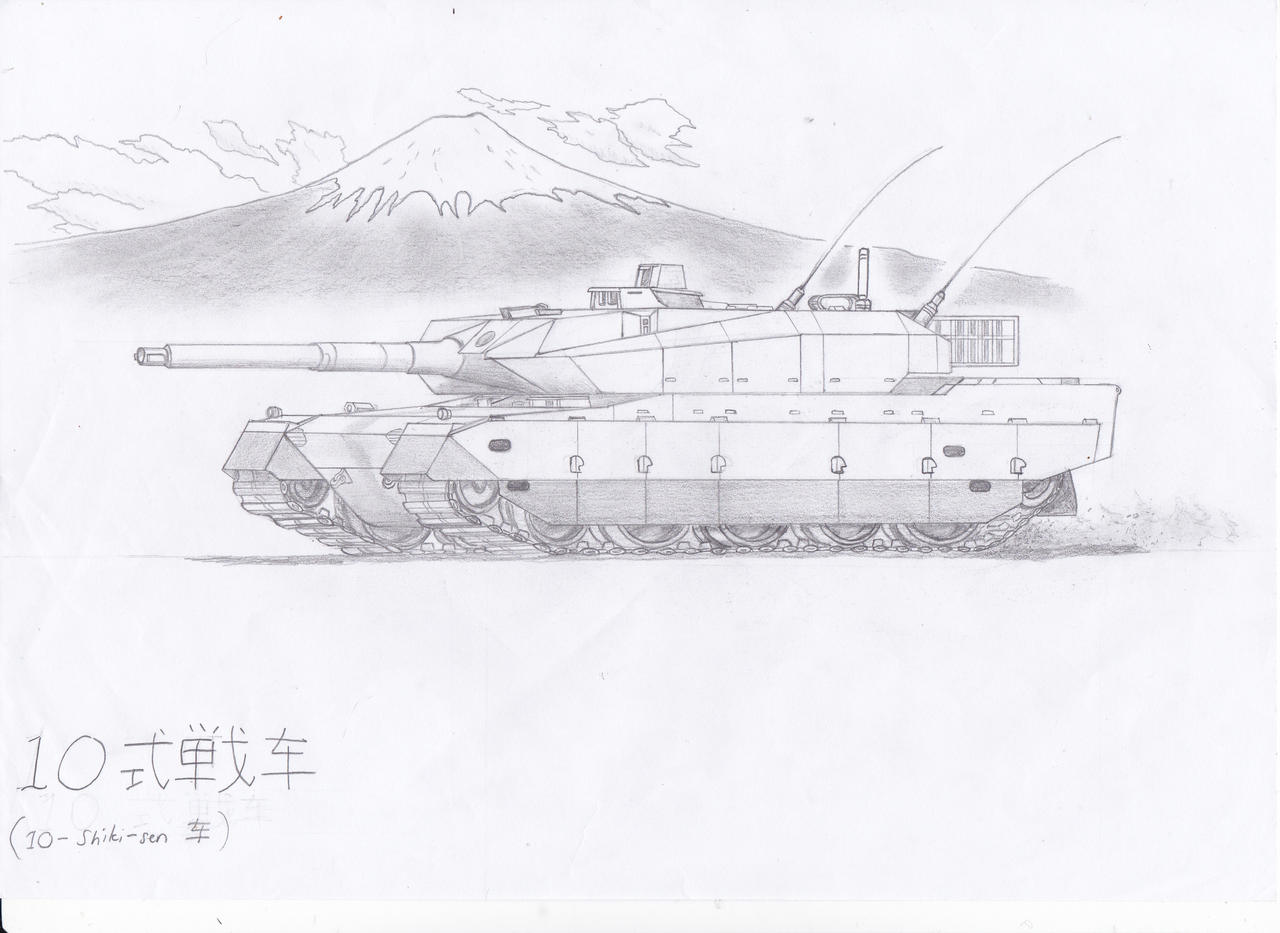 Type 10 Main Battle Tank And Fuji San By Nynaiqmal90 On Deviantart Type 10 Main Battle Tank And Fuji San By Nynaiqmal90 On Deviantart