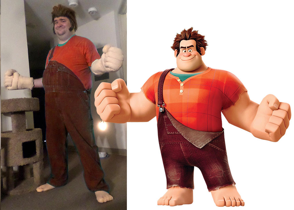 Rack It Ralph Vs Wreck It Ralph Comparison 1 by MLBlue on DeviantArt