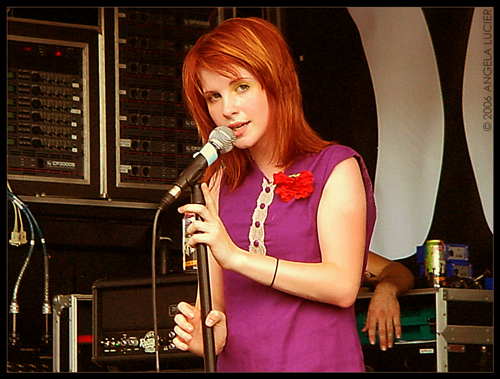 Hayley Williams of Paramore