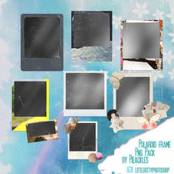 Polaroid Frame PNG PACK #2 by Pieackles