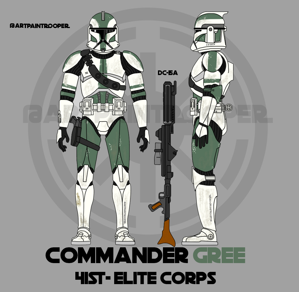 Commander Gree Custom Commander Gree by ARTpaintrooper on DeviantArt