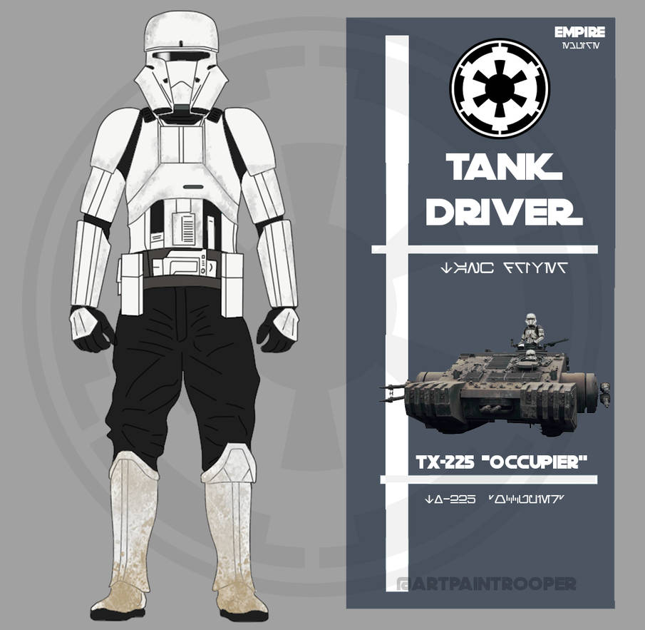 Imperial Tank Driver by ARTpaintrooper on DeviantArt