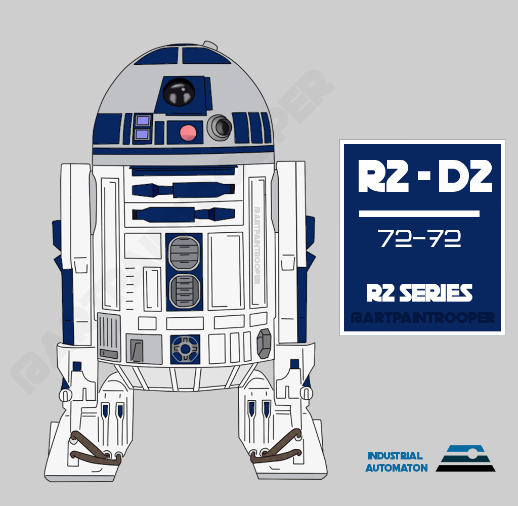 Female R2 D2 R2 - D2 STAR WARS astromech droid by ARTpaintrooper on DeviantArt
