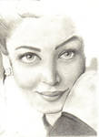 Aishwarya Rai Portrait by luka-britezee