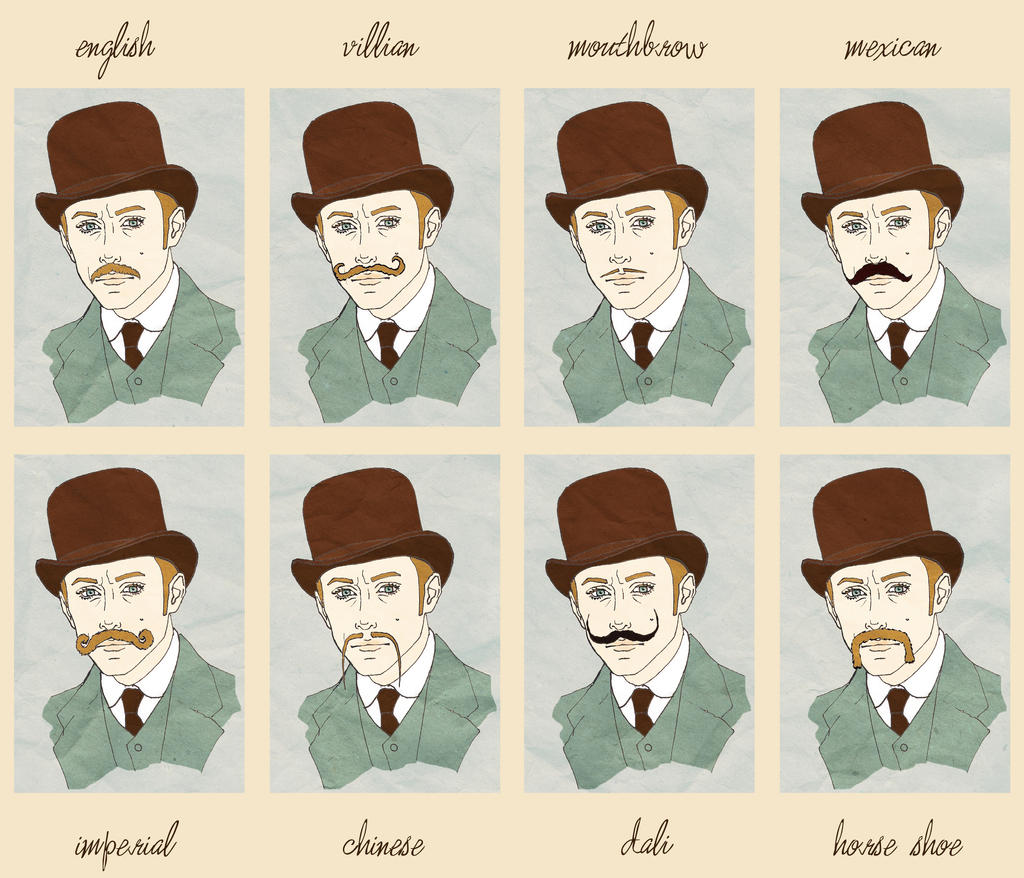 Types of moustache