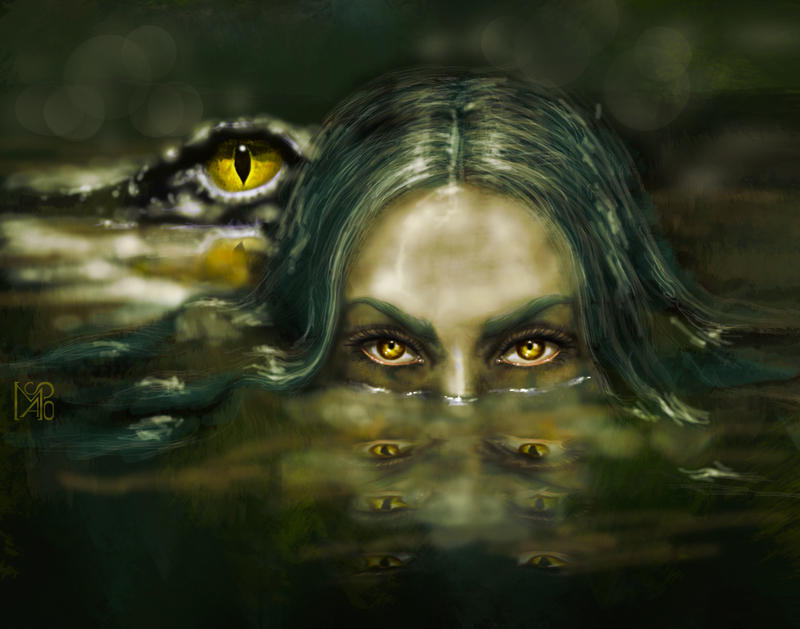Eyes of the bayou by MigraineSky