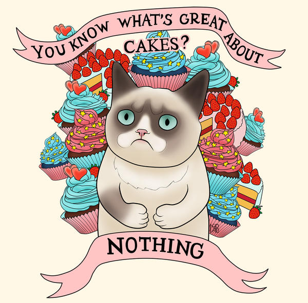 Grumpy Cat Rip Deviantart Grumpy cat III by MigraineSky on DeviantArt