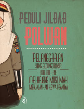 #DukungPolwanBerjilbab