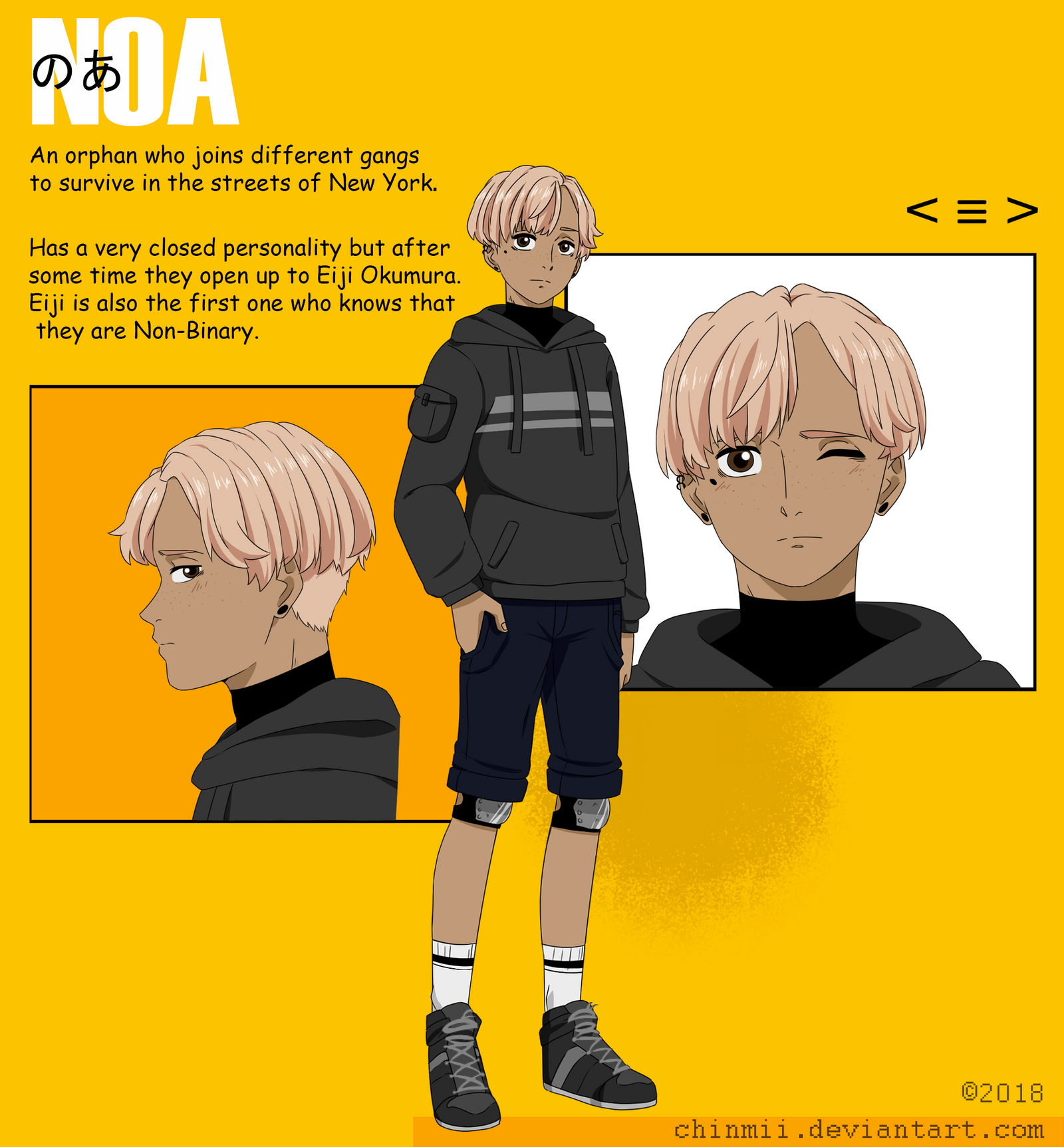 Banana Fish Oc Noa By Chinmii On Deviantart Banana Fish Oc Noa By Chinmii On Deviantart