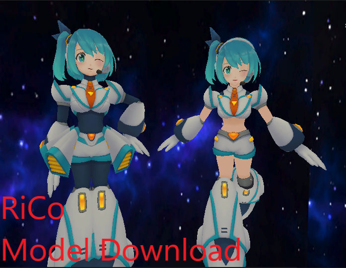 RiCo Model Download by SadBunny15 on DeviantArt