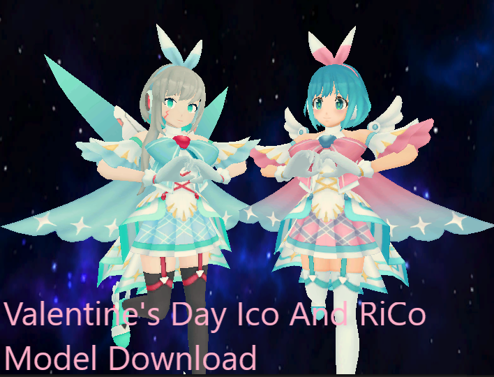 Valentine's Day Ico And RiCo ( Model Download ) by SadBunny15 on DeviantArt