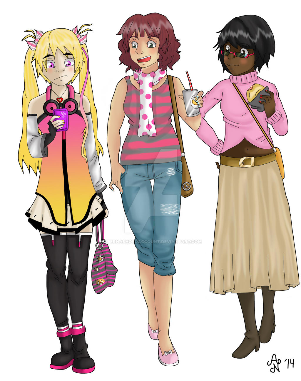 Nylah, Shiera, and Emily (Girls' Outing)