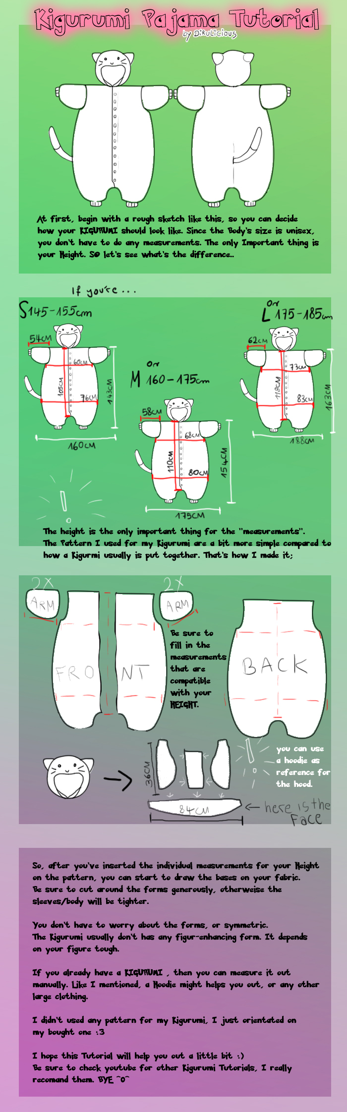 Veeery short Kigurumi Tutorial