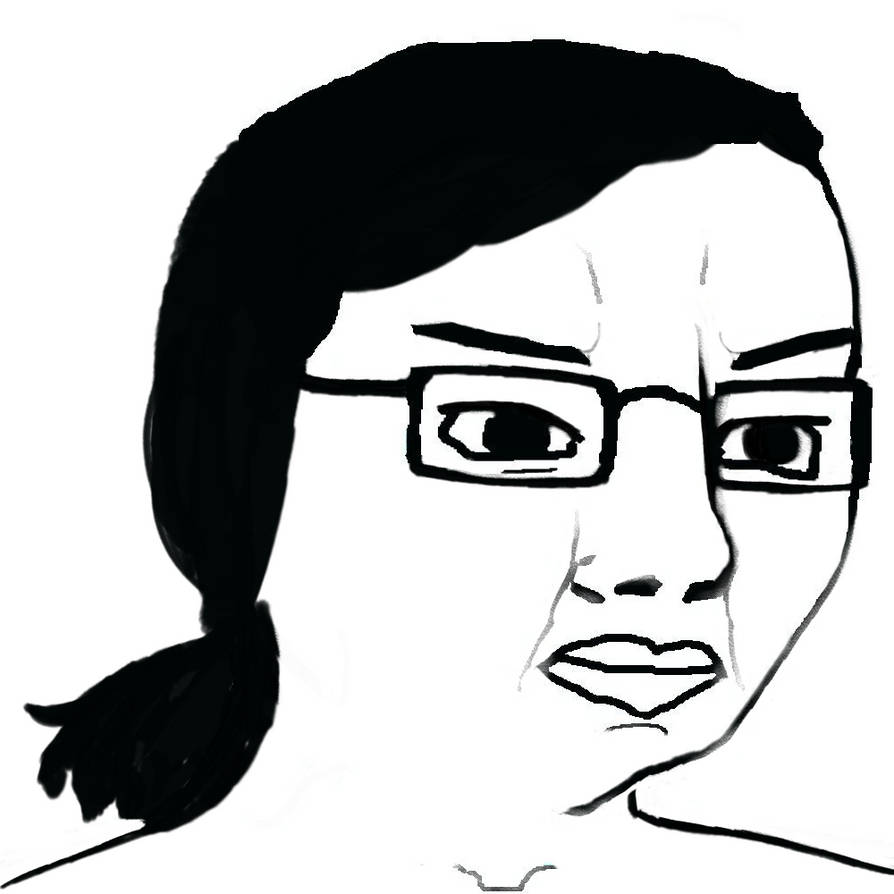 Female Chud by Androcyb on DeviantArt