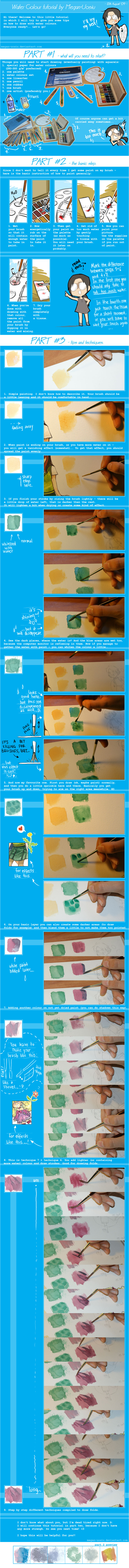 Water Colour Tutorial - Part 1