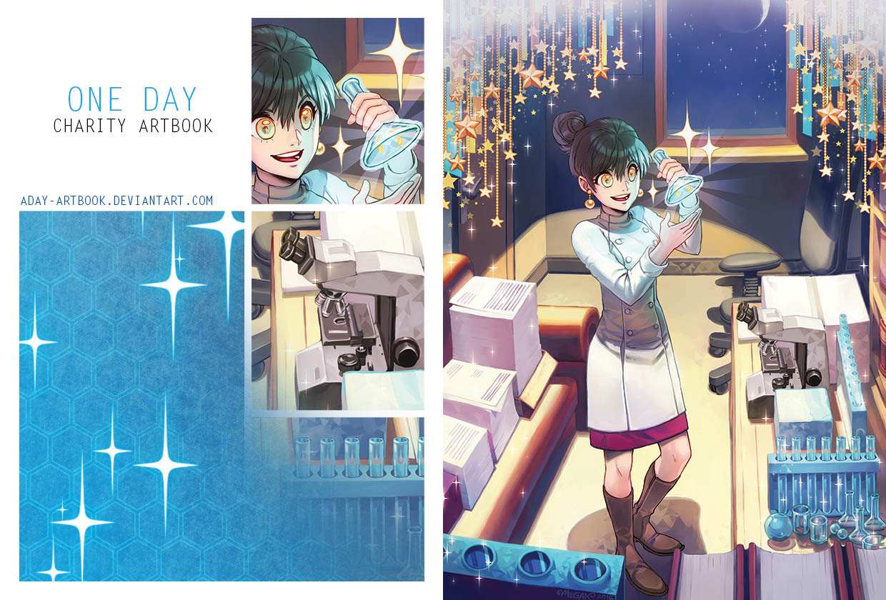 One Day... Artbook preview