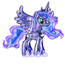 Glass Ponies - Princess Luna