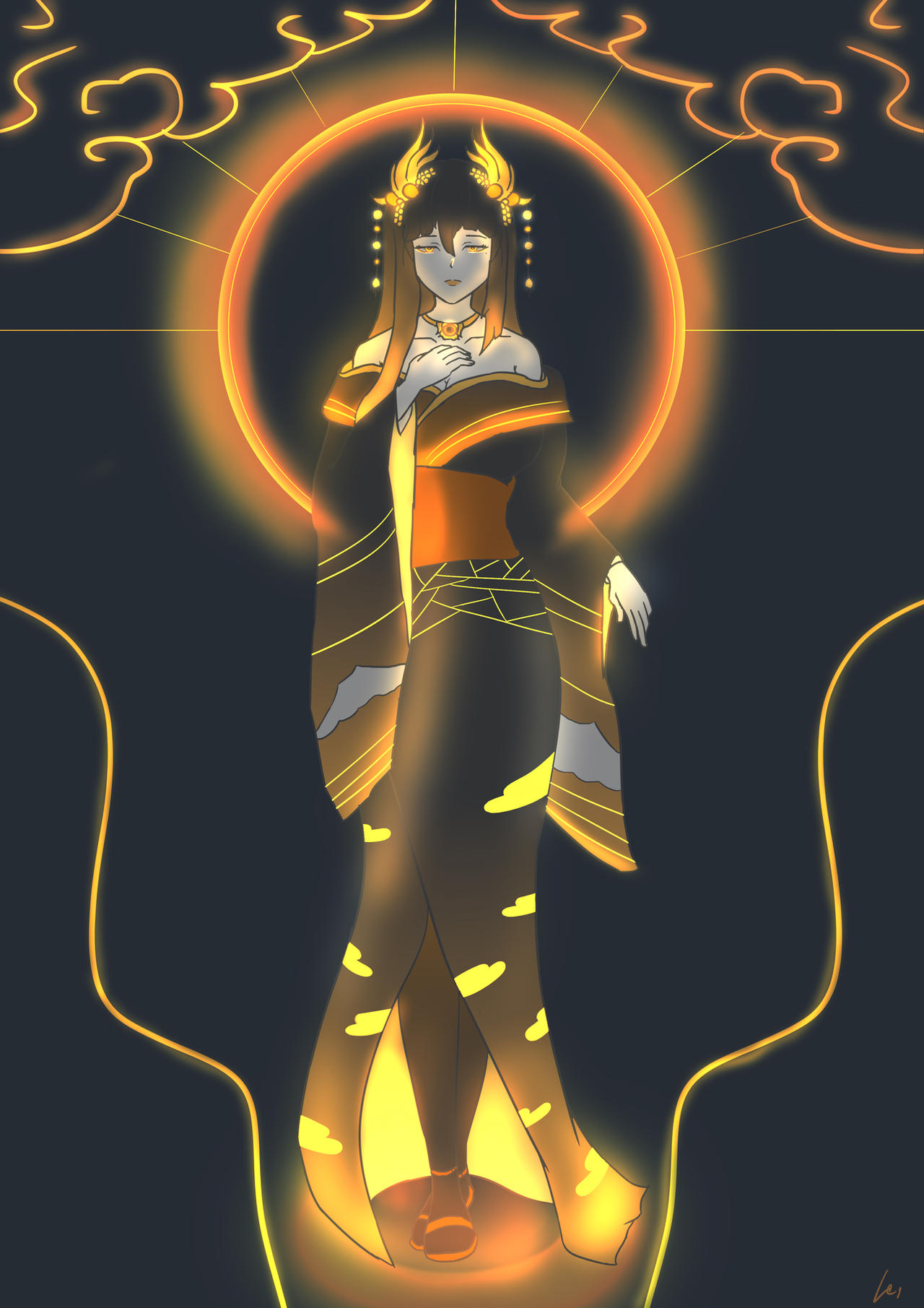 Solar Eclipse Ranger Deviantart Solar Eclipse by MrThunderX on DeviantArt