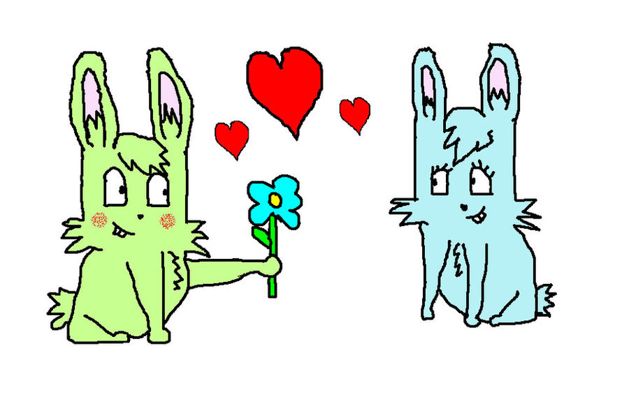 Love Inc Rabbit rabbit love by Peanut789 on DeviantArt