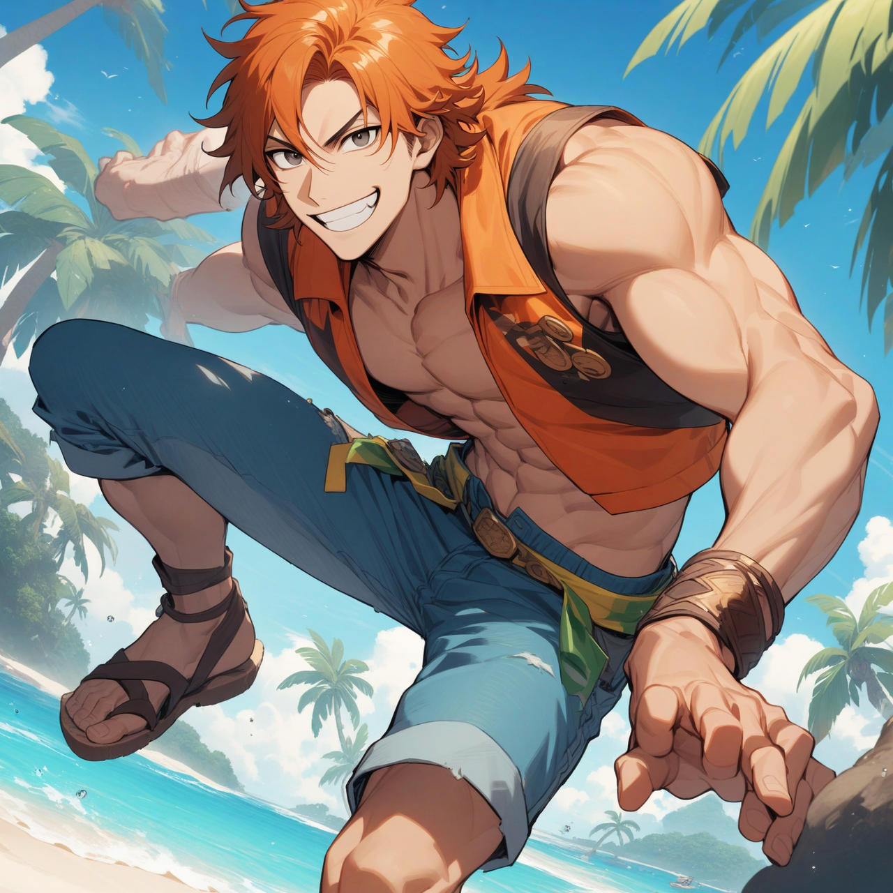 Monkey D. Ace (adult) #2 by DevlinDracul on DeviantArt