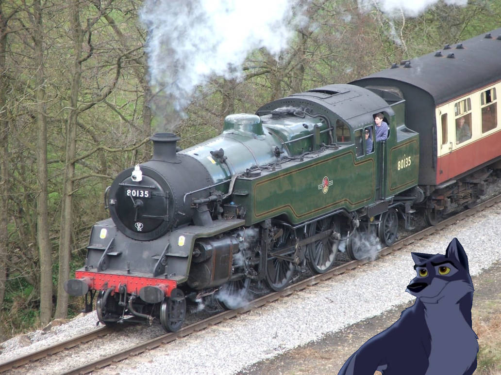 B4 Tank Engine Balto with a BR Standard Class 4 tank engine by FlyingFoxandBambi on ...