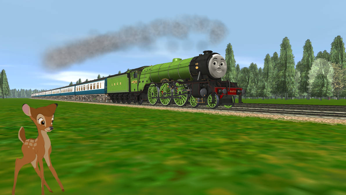 Bambi sees Flying Fox pass by part 2 by FlyingFoxandBambi on DeviantArt