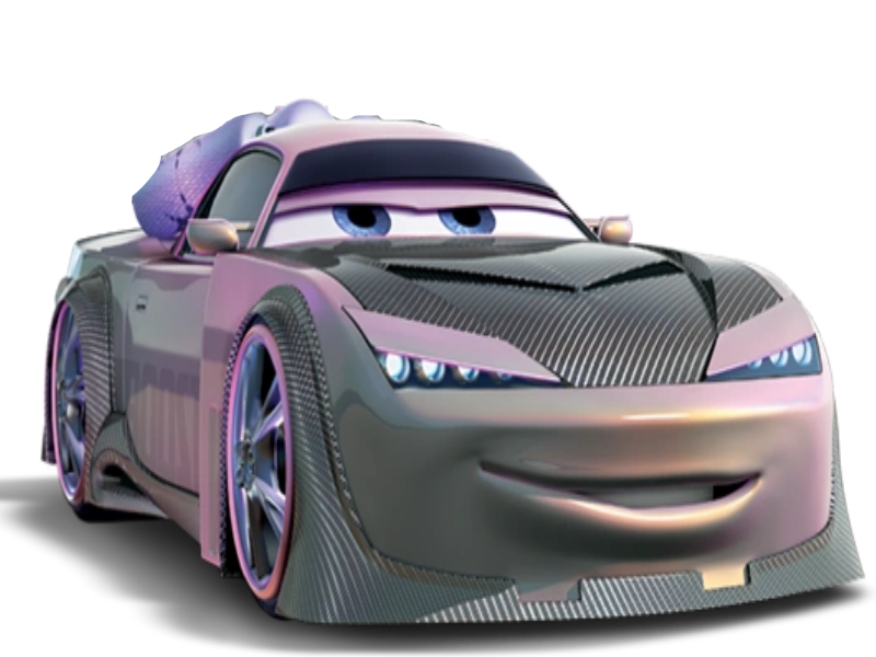 Boost (Cars) But without his spoiler by FlyingFoxandBambi on DeviantArt