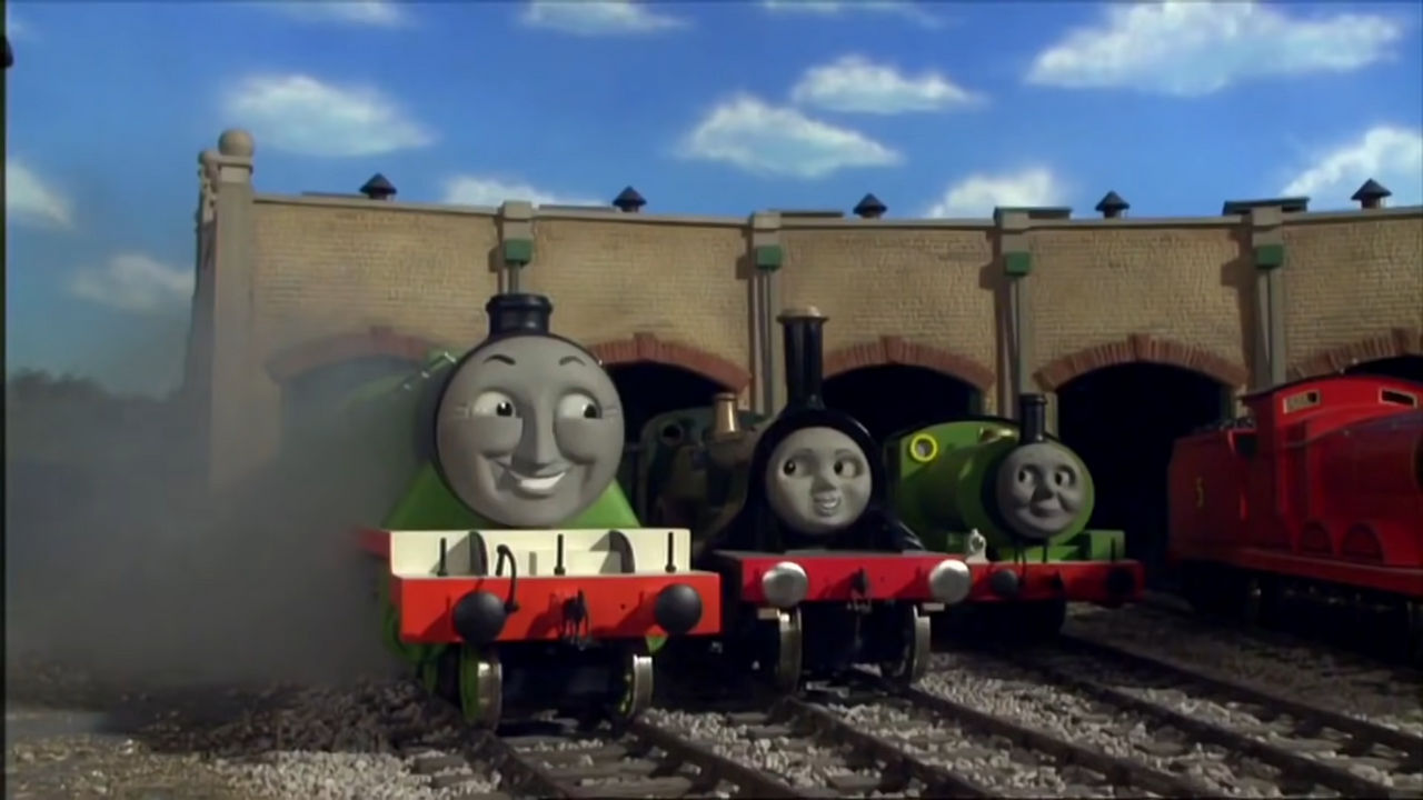 Henry Emily And Percy At Tidmouth Sheds By FlyingFoxandBambi On DeviantArt henry-emily-and-percy-at-tidmouth-sheds-by-flyingfoxandbambi-on-deviantart