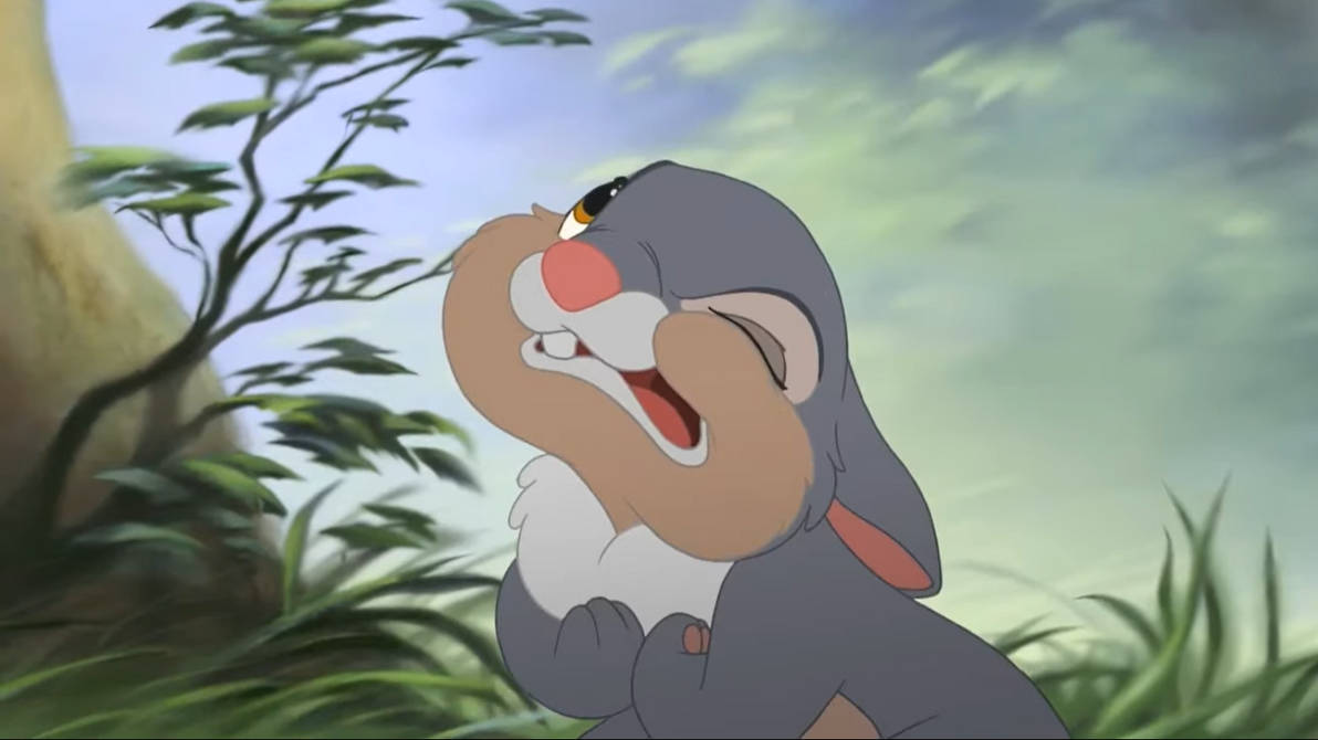 Deviantart Thumper Rabbit Thumper Growling by FlyingFoxandBambi on DeviantArt