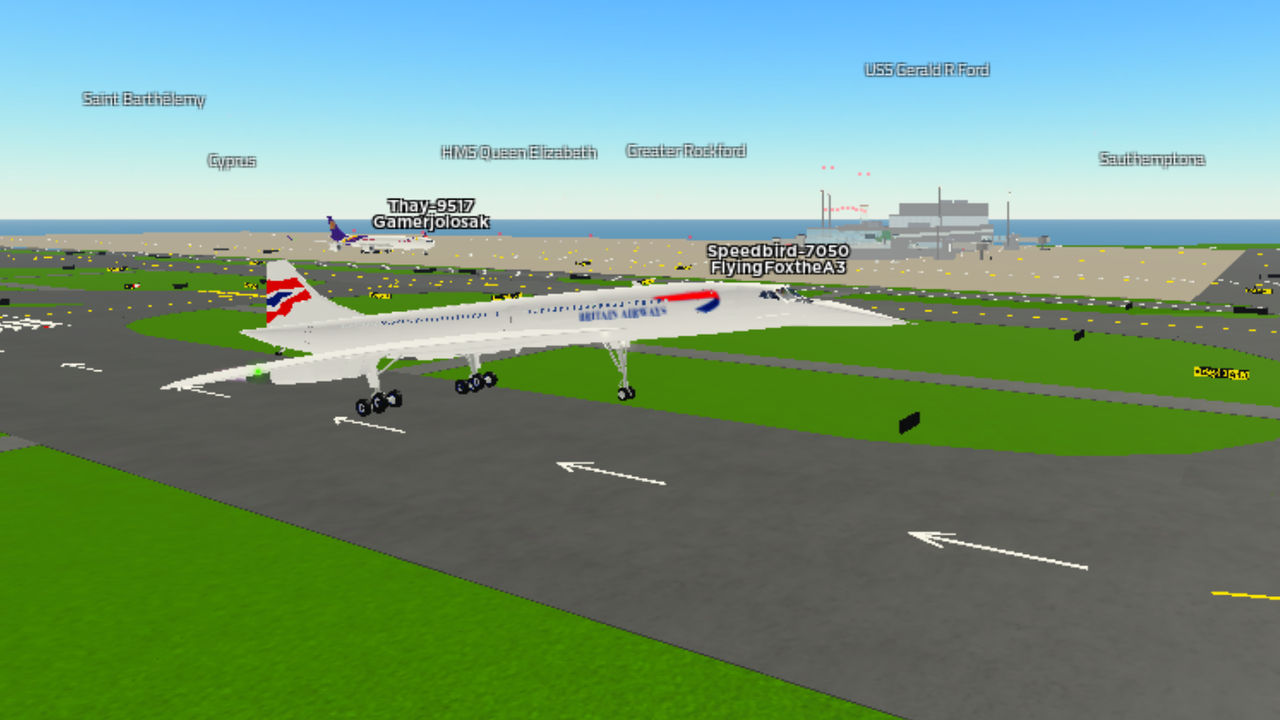 PTFS: Concorde taking off by FlyingFoxandBambi on DeviantArt