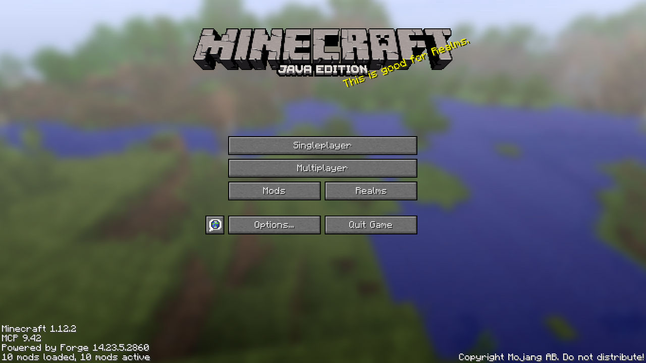 Minecraft Java Menu 2024 Minecraft Main Menu by FlyingFoxandBambi on DeviantArt