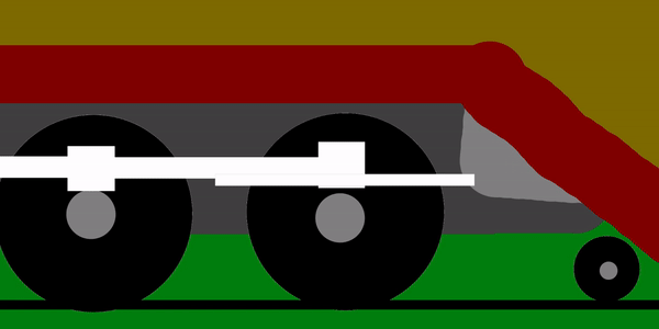 Html Steam Engine Train Animation Steam Engine Train Cartoon Gif