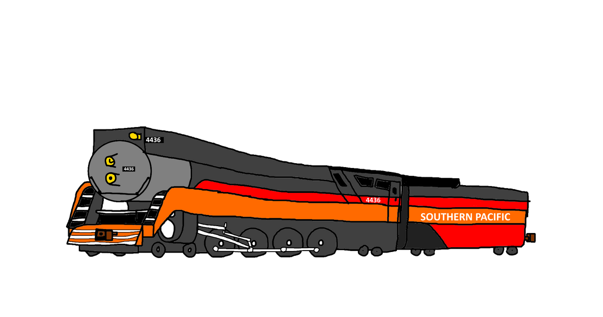 Deviantart Sp Train SP GS-4 4436 (Daylight) by FlyingFoxandBambi on DeviantArt