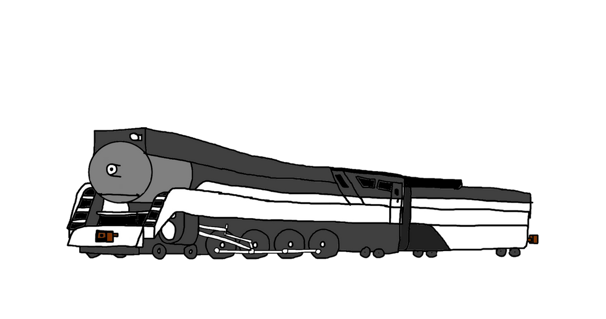 Deviantart Enginebase Steam Engine Base (SP GS-2 4-8-4) by FlyingFoxandBambi on DeviantArt