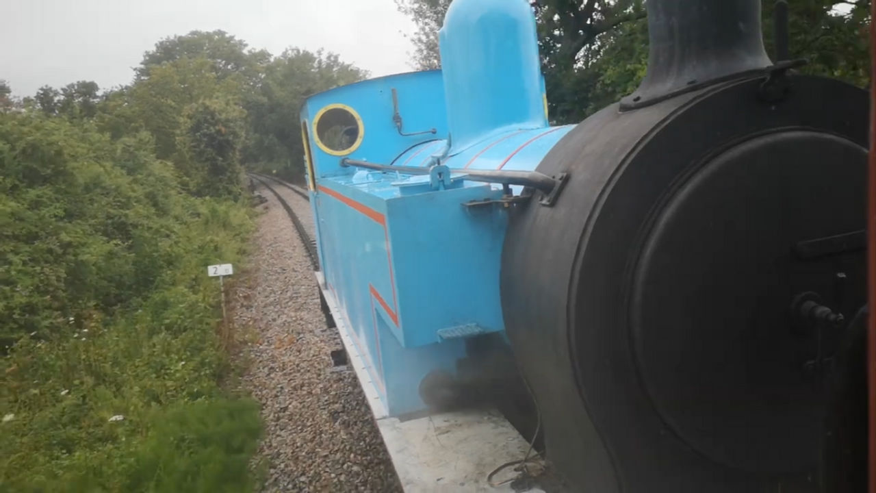 riding behind Thomas The Tank Engine,backwards by FlyingFoxandBambi on ...