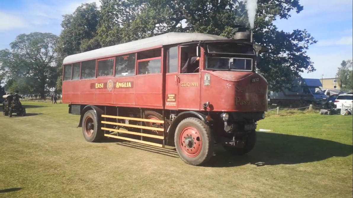 Sentinel Bus East Anglia Sentinel Steam Bus by FlyingFoxandBambi on DeviantArt