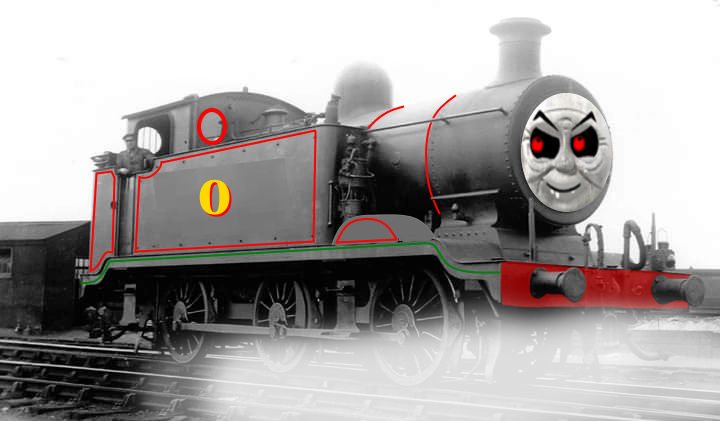 Timothy The Ghost Engine (Edit) by FlyingFoxandBambi on DeviantArt