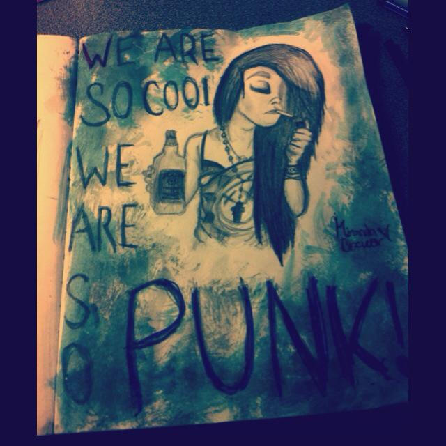 drunk punk by mirzylover on DeviantArt