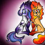 .: MLP OCs: Skyfall and FireSpirit :.