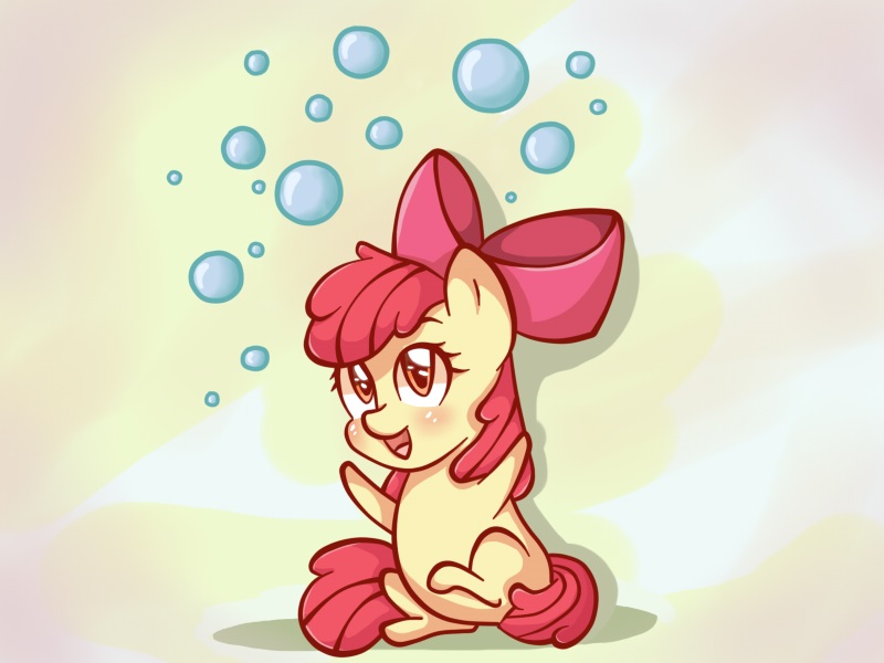 [MLP:FIM]- Apple  Bloom (Chibi)