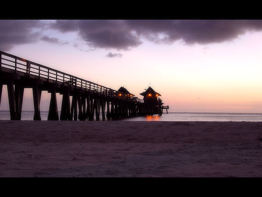 Naples Pier Sunset